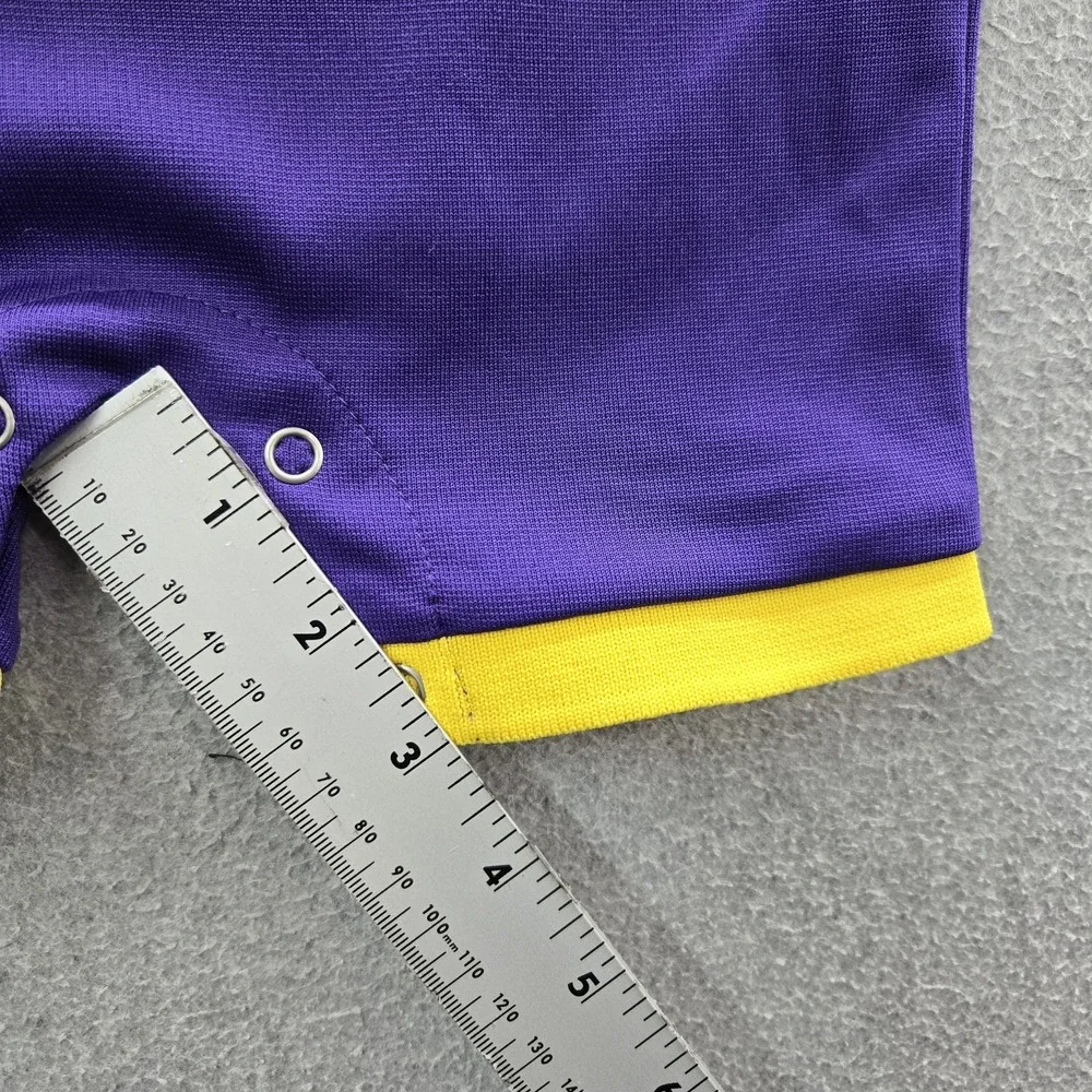 LSU Tigers Bodysuit Infant 6-12 MOS. Purple Colosseum Tiger Logo Team